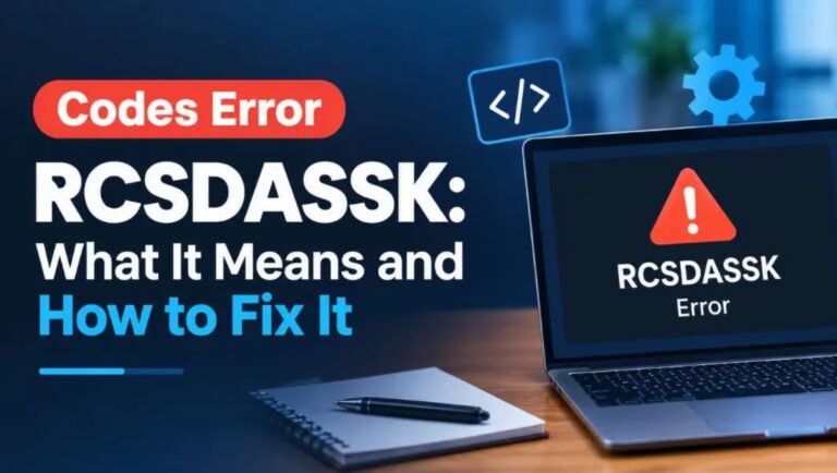 error rcsdassk